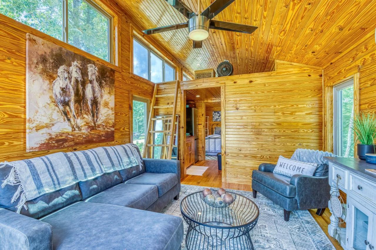 The Gemini-A Dreamy, Waterfront Tiny Cabin Rogersville Kültér fotó